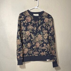 Denim & Supply Ralph Lauren French Terry floral sweatshirt size large